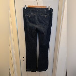 Frame Denim Dark Blue Straight Leg Jeans